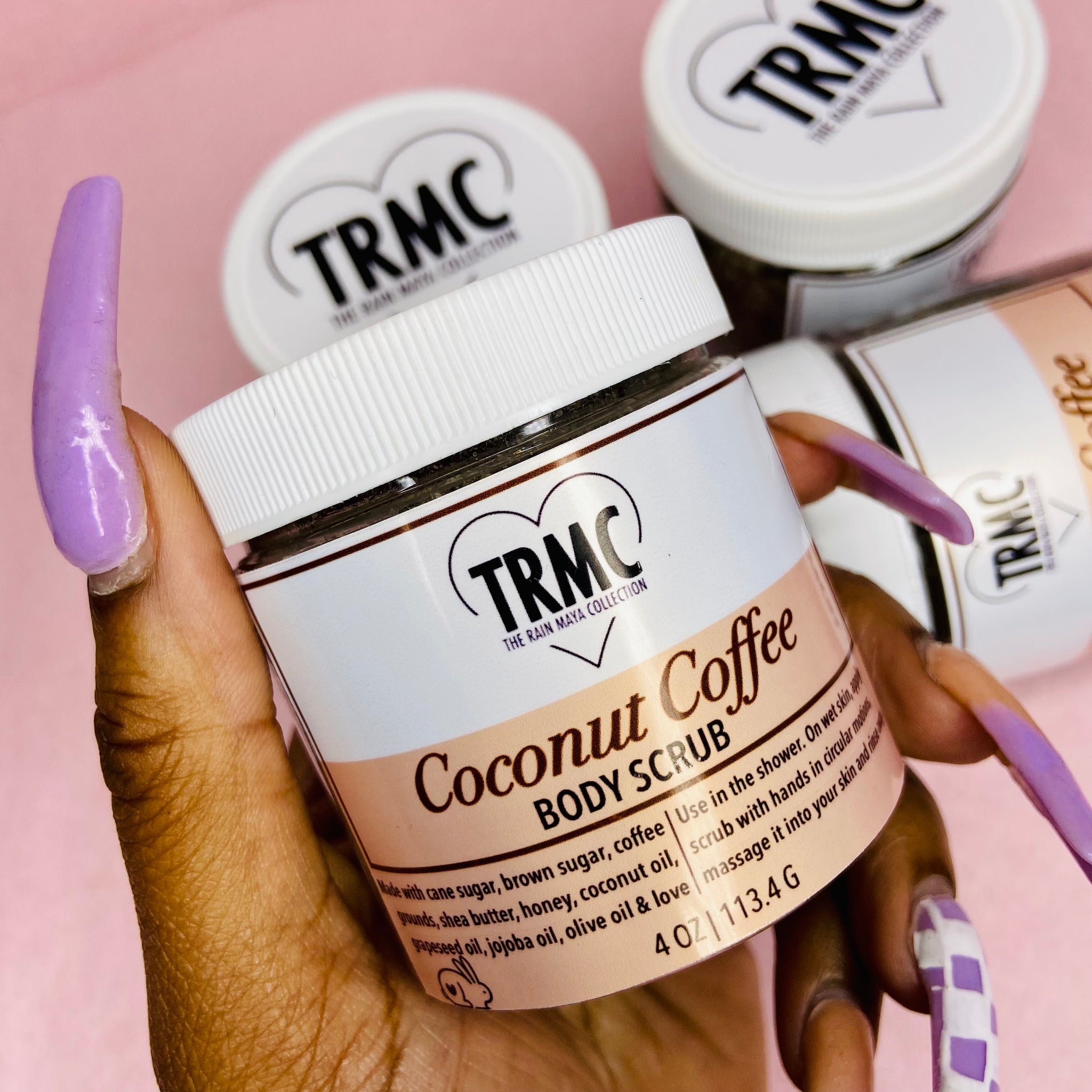 COCONUT COFFEE BODY SCRUB - The Rain Maya Collection