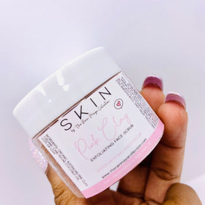 PINK CLAY FACE SCRUB - The Rain Maya Collection