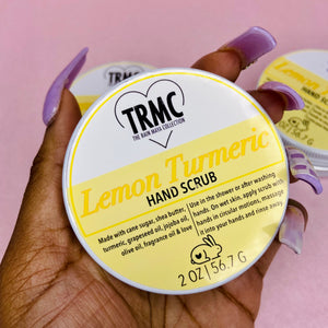 LEMON TURMERIC HAND SCRUB - The Rain Maya Collection