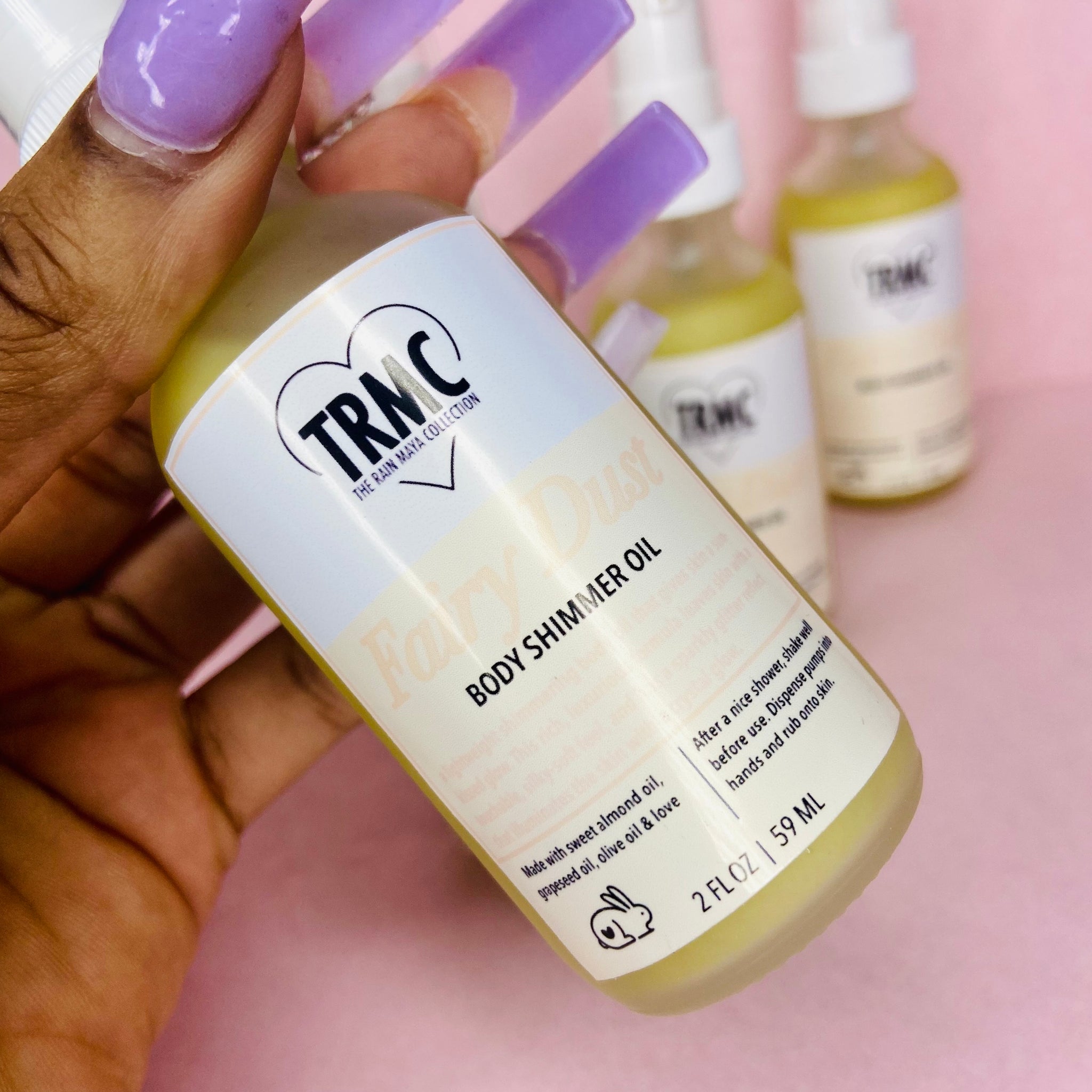 FAIRY DUST SHIMMER BODY OIL - The Rain Maya Collection