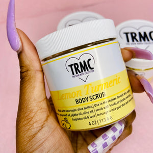 LEMON TURMERIC BODY SCRUB - The Rain Maya Collection