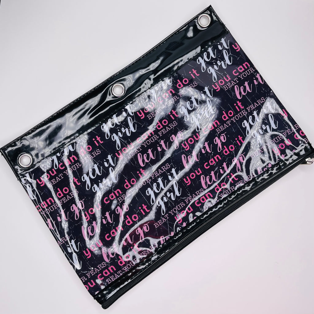 MOTIVATIONAL PENCIL CASE - The Rain Maya Collection